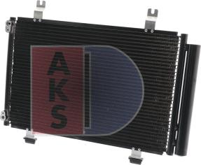 AKS Dasis 322018N - Конденсатор, кондиціонер autozip.com.ua