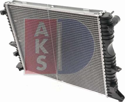 AKS Dasis 370047N - Радіатор, охолодження двигуна autozip.com.ua