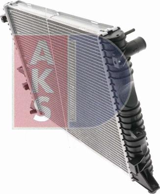 AKS Dasis 370047N - Радіатор, охолодження двигуна autozip.com.ua