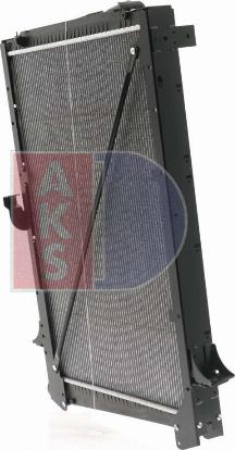 AKS Dasis 290005N - Радіатор, охолодження двигуна autozip.com.ua