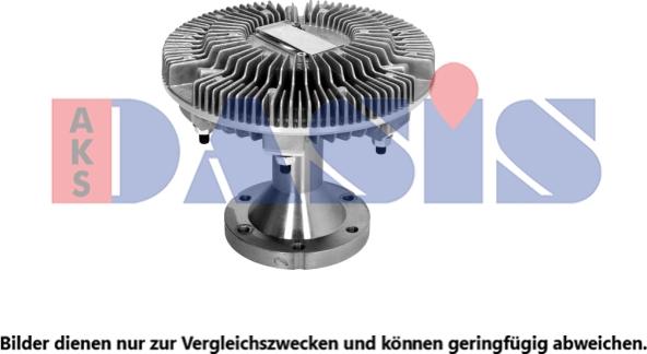 AKS Dasis 298044N - Зчеплення, вентилятор радіатора autozip.com.ua