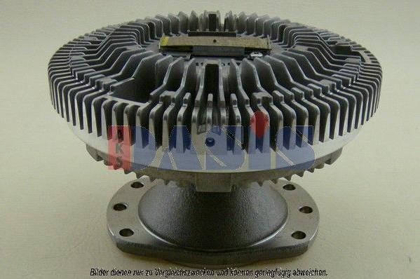 AKS Dasis 298004N - Зчеплення, вентилятор радіатора autozip.com.ua