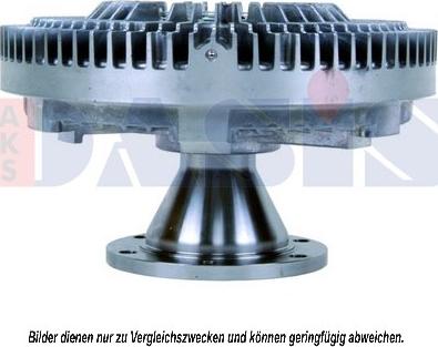 AKS Dasis 298035N - Зчеплення, вентилятор радіатора autozip.com.ua