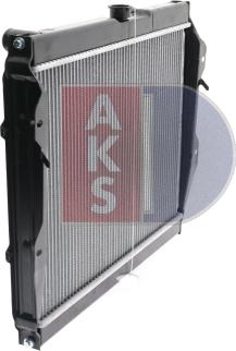 AKS Dasis 240040N - Радіатор, охолодження двигуна autozip.com.ua