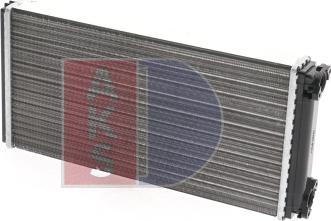 AKS Dasis 269080N - Теплообмінник, опалення салону autozip.com.ua