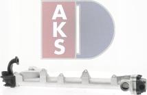 AKS Dasis 260025T - Радіатор, рециркуляція ОГ autozip.com.ua
