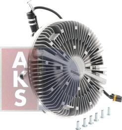 AKS Dasis 268056N - Зчеплення, вентилятор радіатора autozip.com.ua