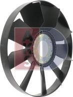 AKS Dasis 268006N - Крильчатка вентилятора, охолодження двигуна autozip.com.ua