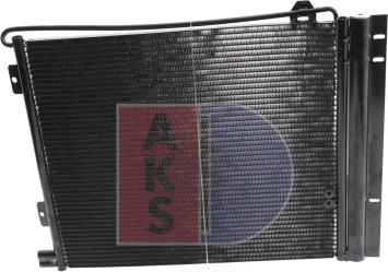 AKS Dasis 262003N - Конденсатор, кондиціонер autozip.com.ua