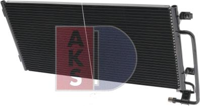AKS Dasis 262180N - Конденсатор, кондиціонер autozip.com.ua