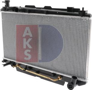 AKS Dasis 210098N - Радіатор, охолодження двигуна autozip.com.ua