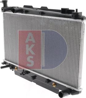 AKS Dasis 210097N - Радіатор, охолодження двигуна autozip.com.ua