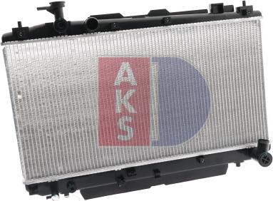 AKS Dasis 210049N - Радіатор, охолодження двигуна autozip.com.ua