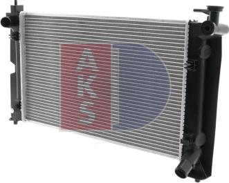 AKS Dasis 210041N - Радіатор, охолодження двигуна autozip.com.ua