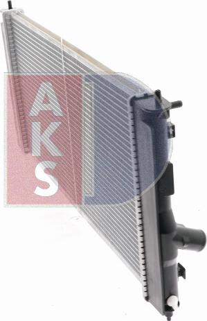 AKS Dasis 210051N - Радіатор, охолодження двигуна autozip.com.ua