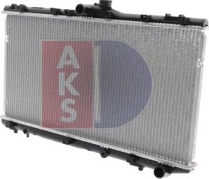 AKS Dasis 210100N - Радіатор, охолодження двигуна autozip.com.ua
