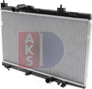 AKS Dasis 210114N - Радіатор, охолодження двигуна autozip.com.ua