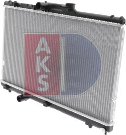 AKS Dasis 211640N - Радіатор, охолодження двигуна autozip.com.ua