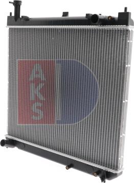 AKS Dasis 213810N - Радіатор, охолодження двигуна autozip.com.ua