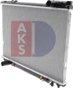 AKS Dasis 213200N - Радіатор, охолодження двигуна autozip.com.ua