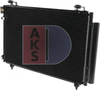AKS Dasis 212067N - Конденсатор, кондиціонер autozip.com.ua