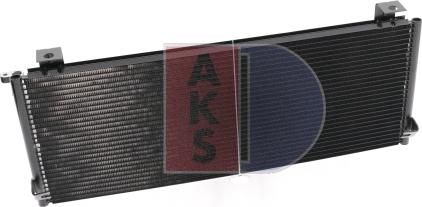 AKS Dasis 212003N - Конденсатор, кондиціонер autozip.com.ua