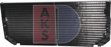 AKS Dasis 212023N - Конденсатор, кондиціонер autozip.com.ua