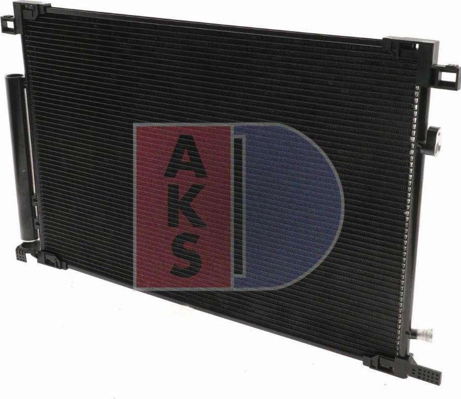 AKS Dasis 212150N - Конденсатор, кондиціонер autozip.com.ua
