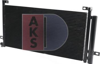 AKS Dasis 282007N - Конденсатор, кондиціонер autozip.com.ua