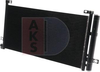 AKS Dasis 282007X - Конденсатор, кондиціонер autozip.com.ua