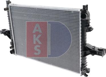 AKS Dasis 220001N - Радіатор, охолодження двигуна autozip.com.ua