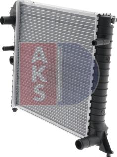 AKS Dasis 220070N - Радіатор, охолодження двигуна autozip.com.ua