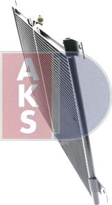 AKS Dasis 272000N - Конденсатор, кондиціонер autozip.com.ua