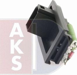 AKS Dasis 740301N - Опір, реле, вентилятор салону autozip.com.ua