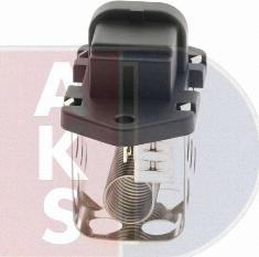 AKS Dasis 740249N - Додатковий резистор, електромотор - вентилятор радіатора autozip.com.ua