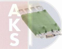 AKS Dasis 740234N - Опір, реле, вентилятор салону autozip.com.ua