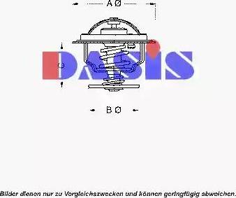 AKS Dasis 750983N - Термостат, охолоджуюча рідина autozip.com.ua