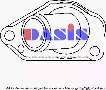 AKS Dasis 751912N - Термостат, охолоджуюча рідина autozip.com.ua