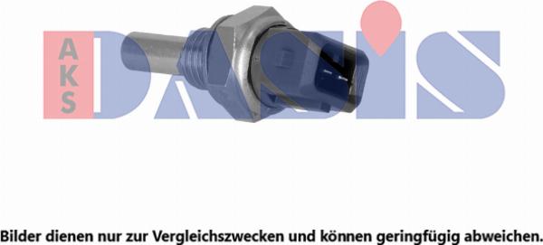 AKS Dasis 751187N - Датчик, температура охолоджуючої рідини autozip.com.ua