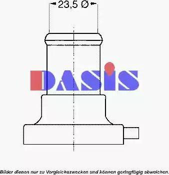 AKS Dasis 751820N - Термостат, охолоджуюча рідина autozip.com.ua