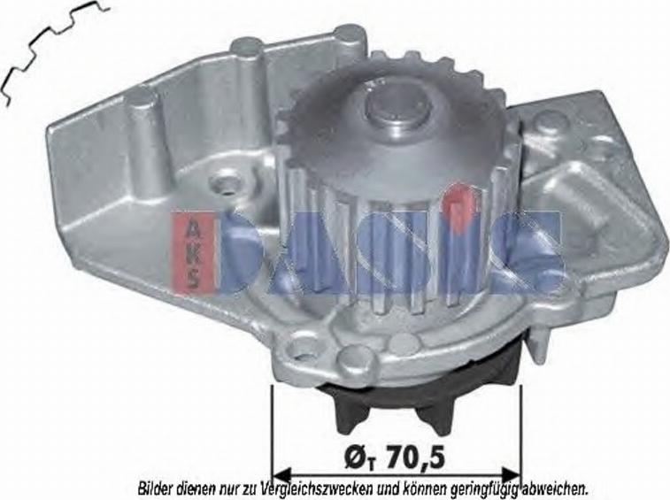 AKS Dasis 785694N - Водяний насос autozip.com.ua