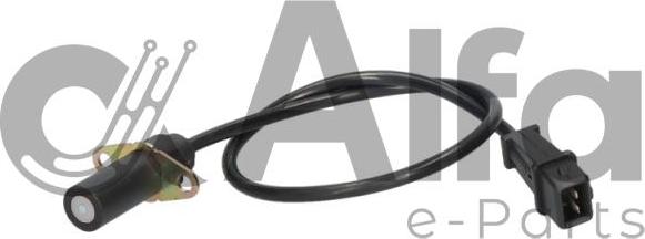 Alfa e-Parts AF04672 - Датчик імпульсів, колінчастий вал autozip.com.ua