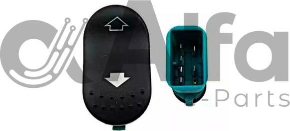 Alfa e-Parts AF00287 - Вимикач, стеклолод'емнік autozip.com.ua