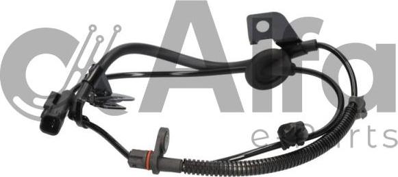 Alfa e-Parts AF01966 - Датчик ABS, частота обертання колеса autozip.com.ua