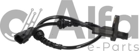 Alfa e-Parts AF01479 - Датчик ABS, частота обертання колеса autozip.com.ua