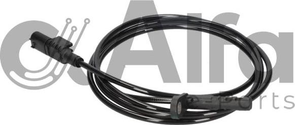 Alfa e-Parts AF01518 - Датчик ABS, частота обертання колеса autozip.com.ua