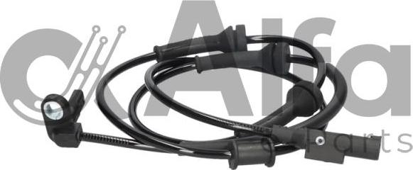 Alfa e-Parts AF01895 - Датчик ABS, частота обертання колеса autozip.com.ua