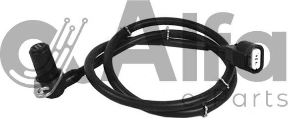 Alfa e-Parts AF08394 - Датчик ABS, частота обертання колеса autozip.com.ua