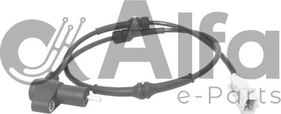 Alfa e-Parts AF08343 - Датчик ABS, частота обертання колеса autozip.com.ua