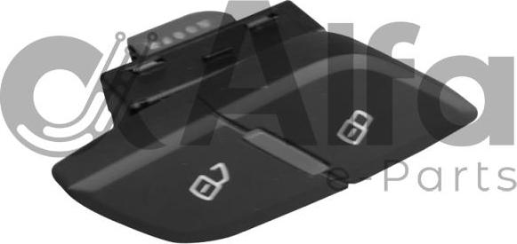 Alfa e-Parts AF08232 - Вимикач, фіксатор двері autozip.com.ua